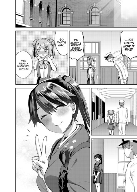 Spoiling the Admiral with Breastfeeding and a Handjob - Houshou Edition Chapter 1 page 21