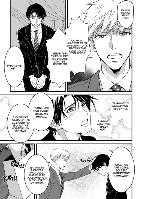 Heaven Cums to Those Who Wait - The One Where He Plays with Gentleman's Toy Chapter 1 page 14
