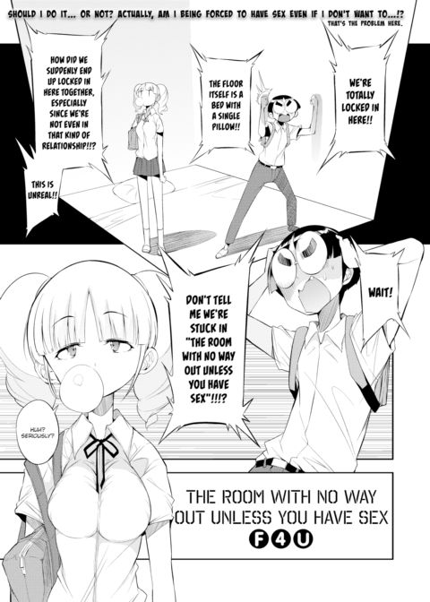 The Room with No Way out Unless You Have Sex Chapter 1 page 1