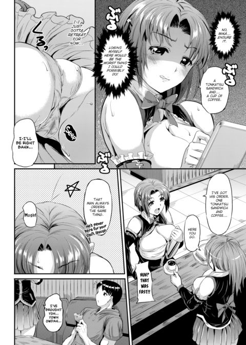 A Slightly Impatient Waitress Chapter 1 page 4