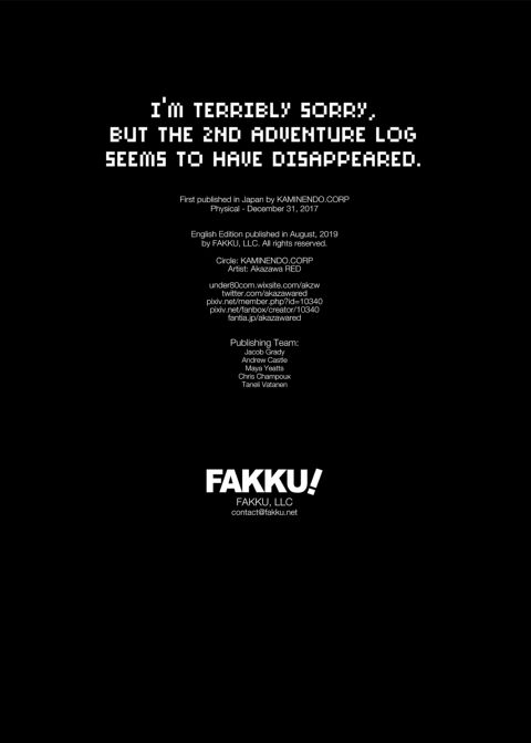 I'm Terribly Sorry, But The 2nd Adventure Log Seems to Have Disappeared Chapter 1 page 29