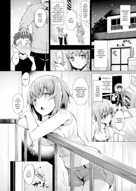 Blue Eyes and Candied Strawberries Chapter 1 page 2