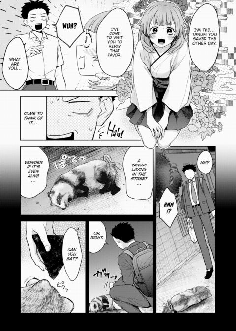 Uninvited Tanuki Girl Chapter 1 page 3