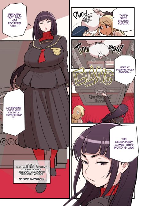 Bimbo Gal VS the Disciplinary Squad 1 Chapter 1 page 4