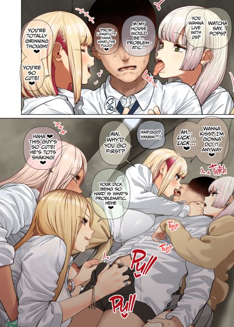 Gyaru Harem Invasion 1 Chapter 1 page 8