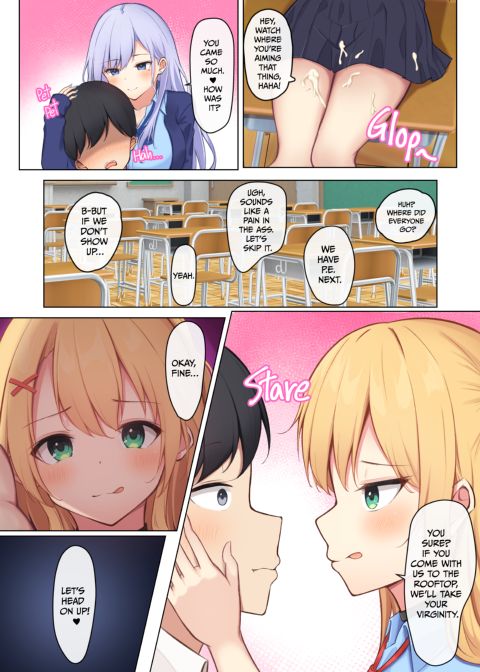 These Gyarus Won't Leave Me Alone! Chapter 1 page 21