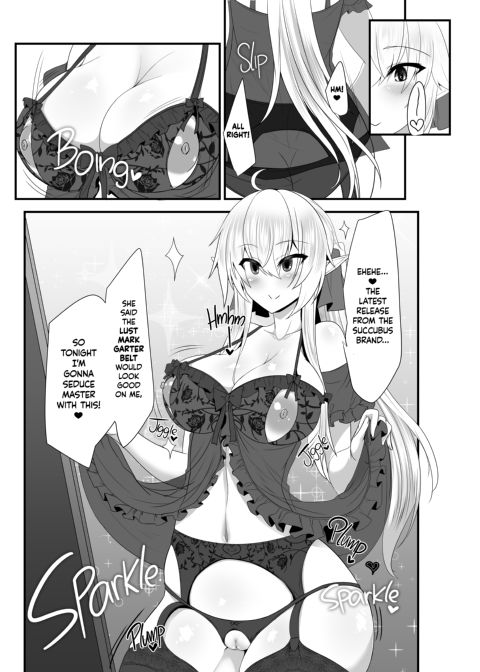I Love You So, Master! -I Want My Elf Maid to Sneak Into My Bed at Night with Sexy Lingerie- Chapter 1 page 4