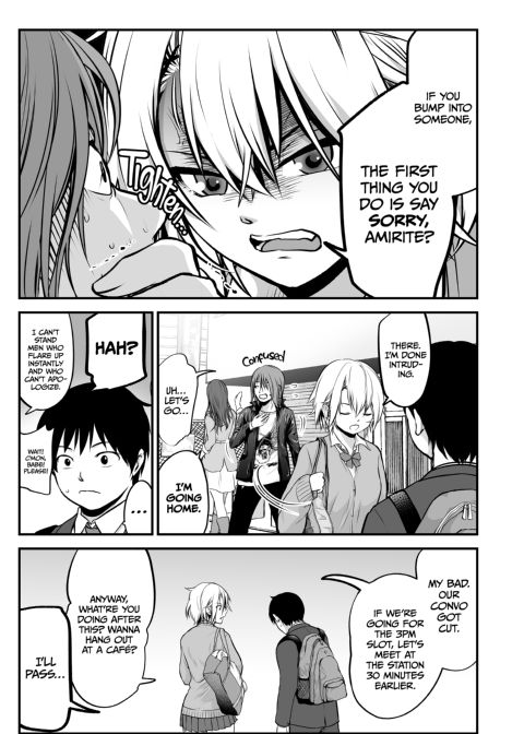I Became Friends With a Delinquent Girl 4 Chapter 1 page 18