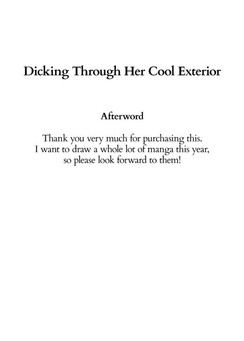 Dicking Through Her Cool Exterior Chapter 1 page 31