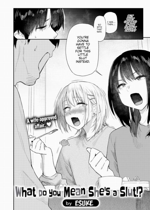 What Do You Mean She's a Slut!? Chapter 1 page 2