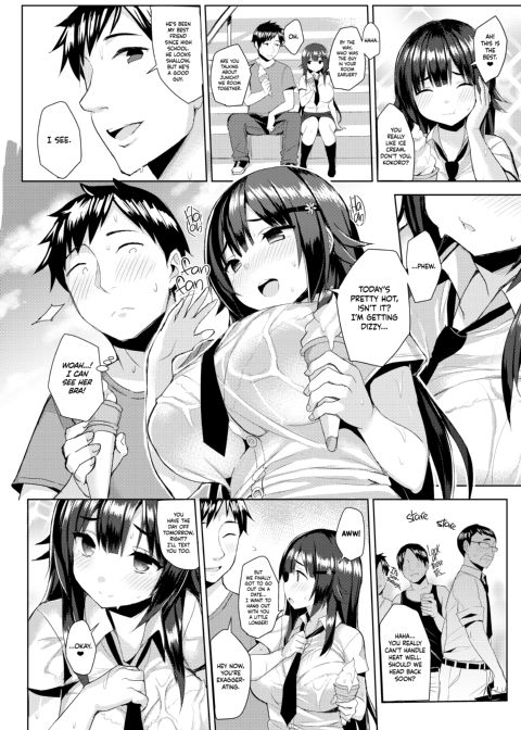 Curvy Tales: Urge to NTR a Girlfriend in a School Swimsuit Chapter 1 page 3