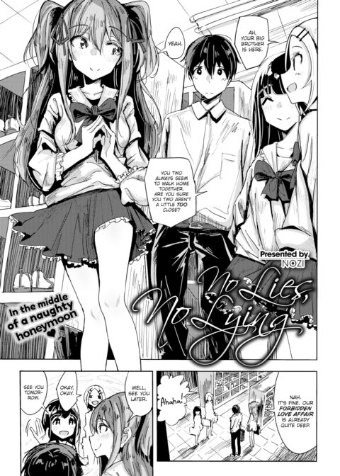 No Lies, No Lying Chapter 1 page 1