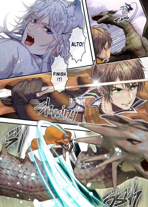 The Cocky Wolf Slave and the Hero's Best Friend Chapter 1 page 4