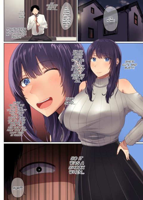 My Childhood Sweetheart Was Ensnared by an Upperclassman's Huge Cock 4 Chapter 1 page 3