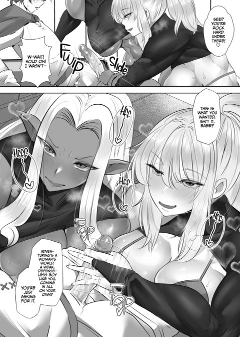 Role Reversal Reincarnation: Beefcake Swordswomen Seeking Healslut Chapter 1 page 11