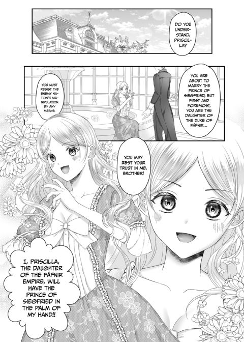 Sleeping With the Enemy: The Klutzy Villainess and the Teasing Prince Chapter 1 page 2