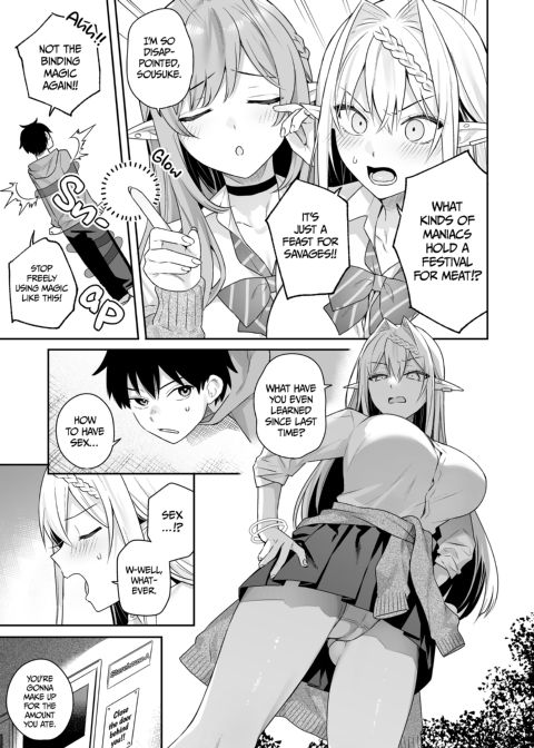 The Vegan Gyaru Elf Craves Meat Chapter 1 page 42