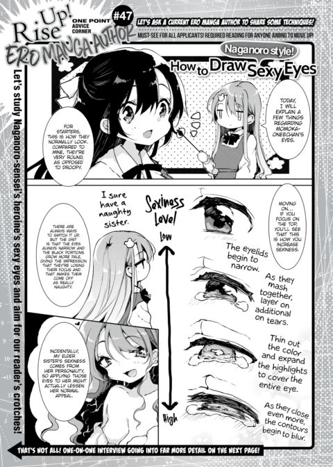 Naganoro Interview! One Point Advice Corner #47 Chapter 1 page 1