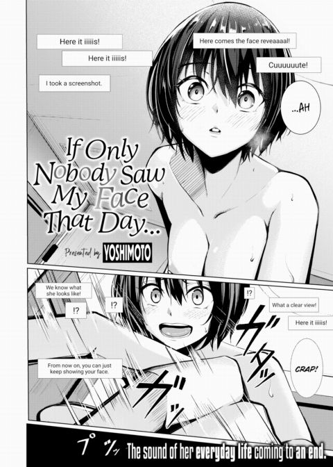 If Only Nobody Saw My Face That Day... Chapter 1 page 2