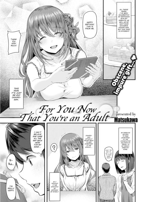 For You Now That You're an Adult Chapter 1 page 1