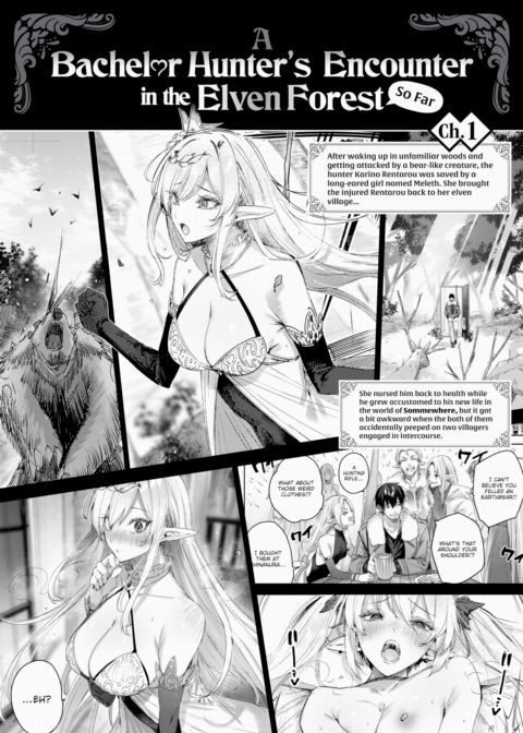 A Bachelor Hunter's Encounter in the Elven Forest ❤ - So Far Chapter 1 page 1