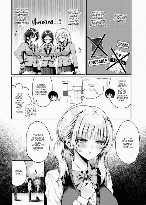 Stranded on a Desert Island Where I Can Creampie All the Girls I Want ~Making My Female Classmates Into My Harem~ Ch.22 Chapter 1 page 3