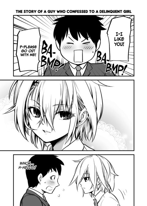 I Became Friends With a Delinquent Girl 1 Chapter 1 page 2