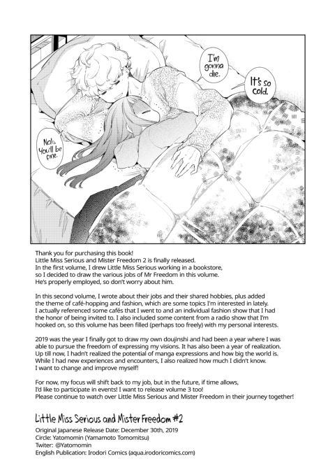 Little Miss Serious and Mister Freedom 2 Chapter 1 page 11