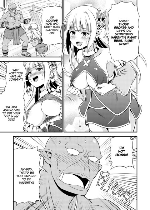 The Horny Elf and the Gentleman Orc 5 Chapter 1 page 28