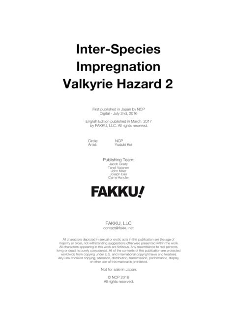Inter-Species Impregnation Valkyrie Hazard 2 Chapter 1 page 26