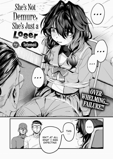 She's Not Demure, She's Just a Loser Chapter 1 page 3