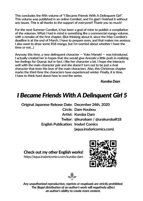 I Became Friends With a Delinquent Girl 5 Chapter 1 page 57