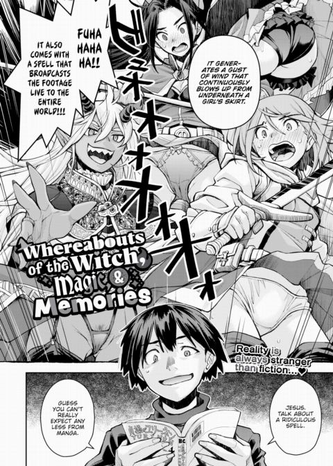 Whereabouts of the Witch, Magic, and Memories Chapter 1 page 2