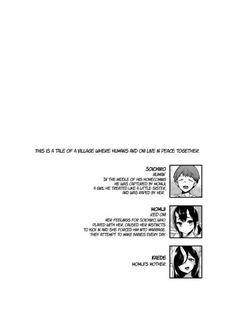 Mating with Oni ~Mother Chapter~ Chapter 1 page 3