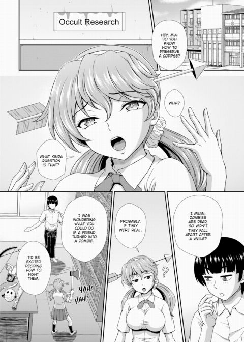The Path to Salvation for a Zombie Girl is Creampie Sex Ch.03 Chapter 1 page 9