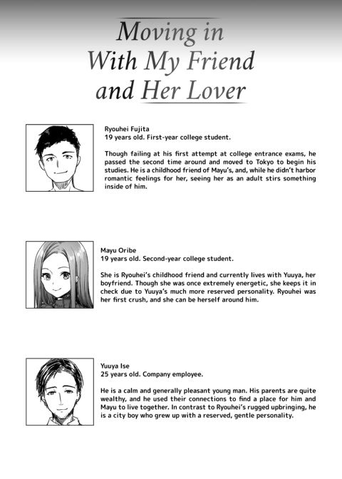 Moving in With My Friend and Her Lover Chapter 1 page 2