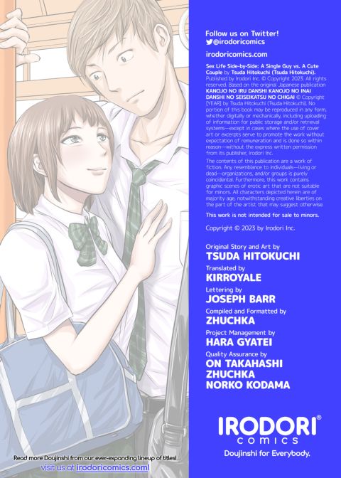 Sex Life Side-by-Side: A Single Guy vs. A Cute Couple Chapter 1 page 27
