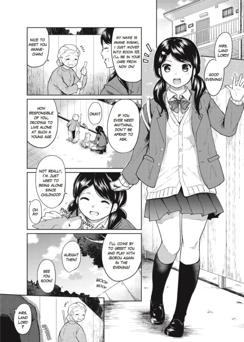 1 Room Apartment + Highschool Girl Suddenly Living Together? Close Contact!? First Sex!!? Ep.1 Chapter 1 page 3
