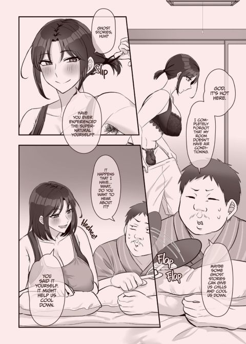 Futanari Ghost Story: Miss Shakuhachi, the Blowjob Spirit Chapter 1 page 4