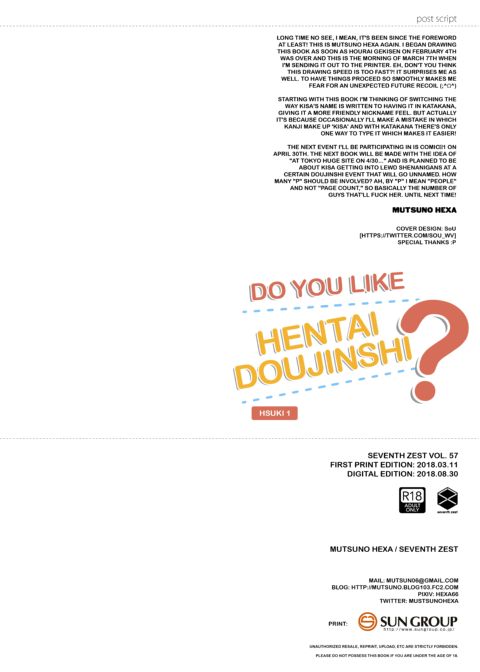 Do You Like Hentai Doujinshi? Chapter 1 page 14