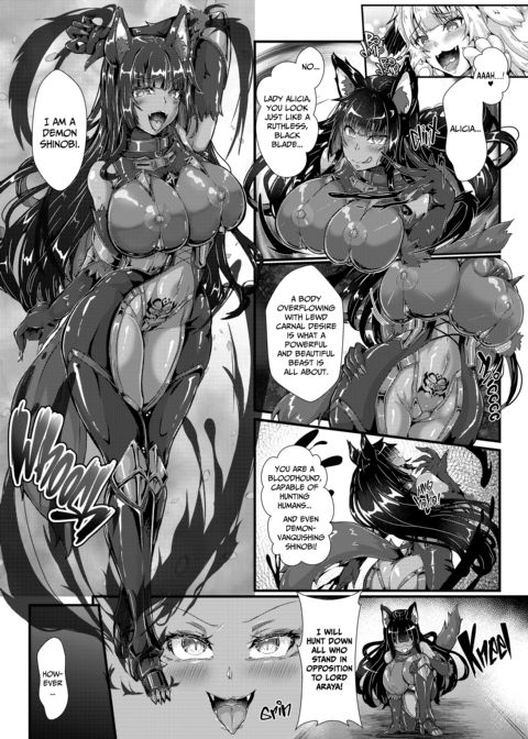 Demon-Vanquishing Shinobi Alicia and the Womb Tattoo Chapter 1 page 27