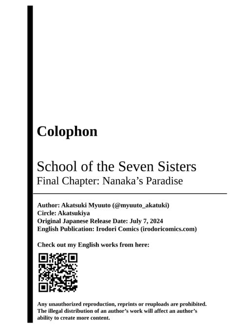 School of the Seven Sisters - Final Chapter: Nanaka's Paradise Chapter 1 page 75