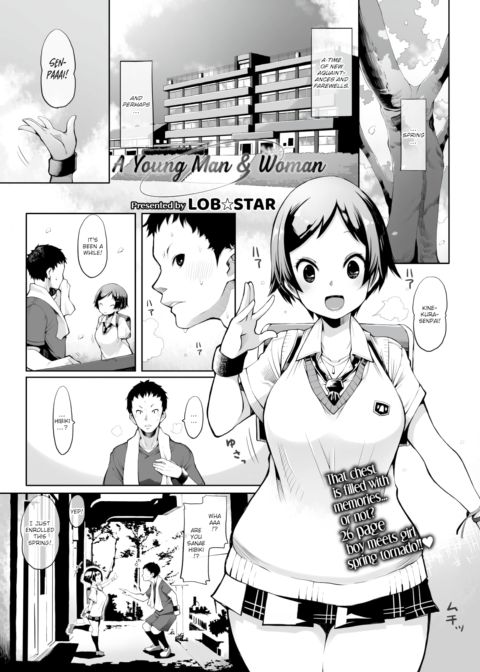 A Young Man & Woman Chapter 1 page 1