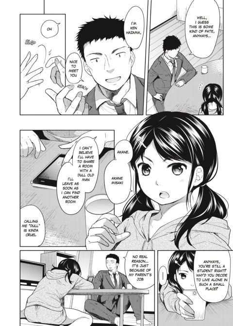 1 Room Apartment + Highschool Girl Suddenly Living Together? Close Contact!? First Sex!!? Ep.1 Chapter 1 page 6