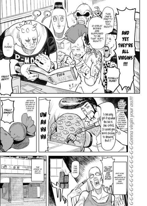 Publisher from Hell, Wani Magazine Chapter 1 page 2