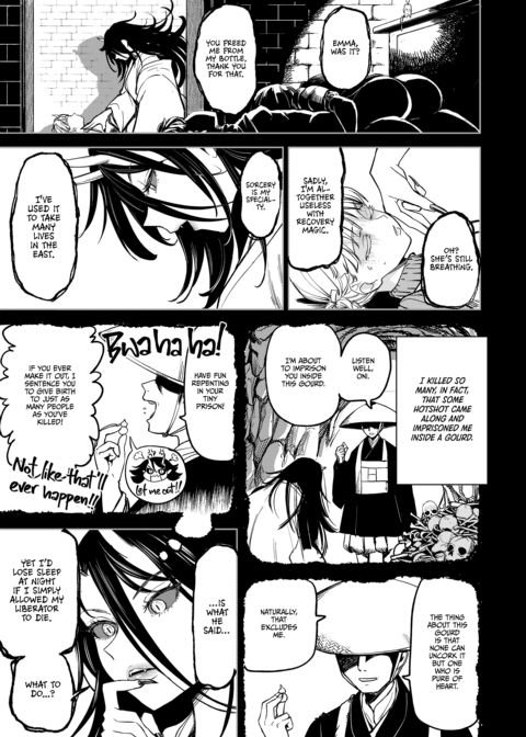 A Lesbian and a Corpse Walk Into a Dungeon... Chapter 1 page 14