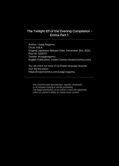 The Twilight Elf of the Evening Compilation: Emma Part 1 Chapter 1 page 120