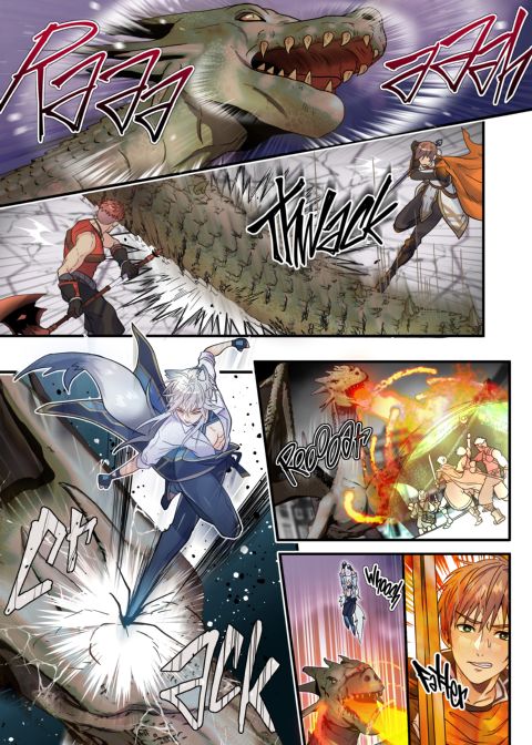 The Cocky Wolf Slave and the Hero's Best Friend Chapter 1 page 3