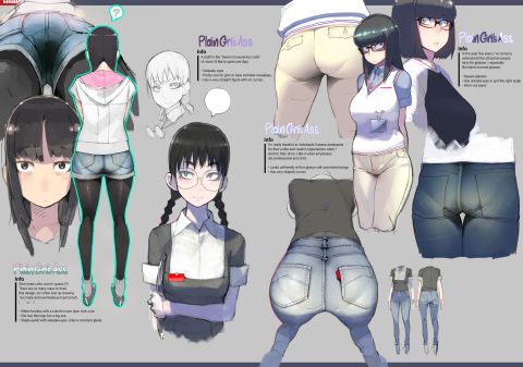 Book of Plain Girl Ass 1 Chapter 1 page 4