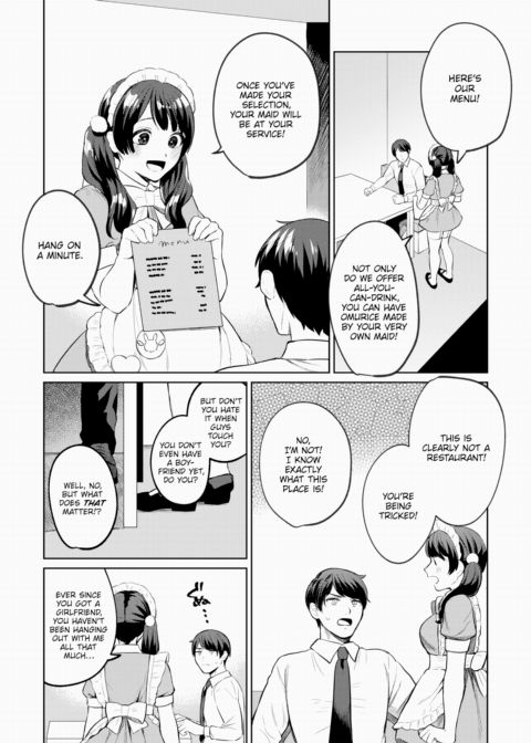 Careful of Maid Cafes Where Touching is OK Chapter 1 page 5